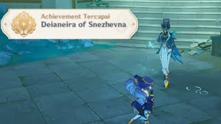 13 Deianeira Of Snezhevna  Hidden Achievement Legenda Lokal • Genshin Impact 42 [upl. by Onitnatsnoc]