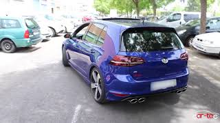 VW Golf R7 Sound Exhaust [upl. by Searcy]