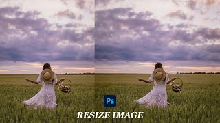 How to Resize Images in Photoshop in 2024 [upl. by Moselle]