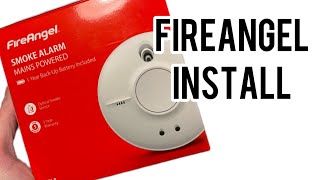 FireAngel Smoke Alarm INSTALL Mains Powered [upl. by Howund]