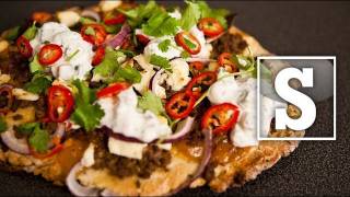 NAAN PIZZA RECIPE ft Chef Buff  SORTED [upl. by Templa]