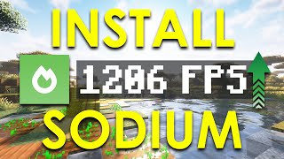 How to Download and Install Sodium for Minecraft 1206 [upl. by Ellehcor458]