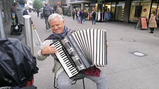 11062024  VENIAMIN PAHOMEA  Streetmusic  Baden  AG  Switzerland 🇨🇭 [upl. by Otnicaj]