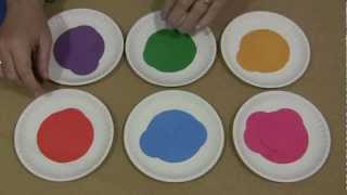 Paper Plate Color Sorting [upl. by Zea]