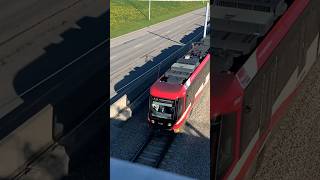 S200 Leaving Crowfoot Station 2430 2420 2407 transit viral fypシ train shorts [upl. by Kelcie662]