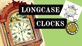 Longcase clock with spiral gong strikes 12 [upl. by Harihat]