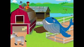 Old MacDonald Had a Farm Game with farm and nonfarm animals [upl. by Onaivlis]