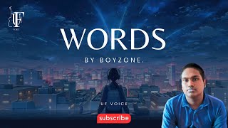 Words by Boyzone cover song [upl. by Salis]