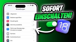 Diese iOS 18 Einstellungen SOFORT aktivieren ✅ [upl. by Nivlac964]