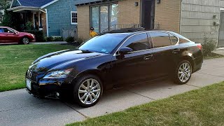 2014 Lexus GS 350 review and backstory [upl. by Lesly236]