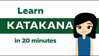 Learn All Katakana in 20 minutes [upl. by Ardnikat]