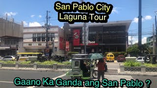 San Pablo City Laguna Tour  Sampaloc lake Walking Tour amp Down town of San Pablo City [upl. by Rebmit]