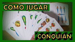 Cómo jugar conquián [upl. by Lossa]