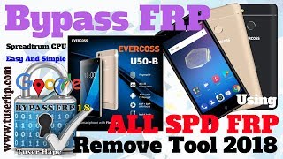 BYPASS FRP SPREADTRUM CHIPSET USING SIMPLE REMOVE TOOL 2018 [upl. by Agemo]