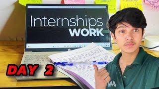 DAY 2 OF Practical Exam amp DAY 3 OF quotINTERNSHIPquot 😍🤑 Study Vlog [upl. by Nnednarb]