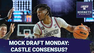 Mock Draft Monday Consensus Building Around Stephon Castle to Charlotte Hornets at 6 [upl. by Cherida876]