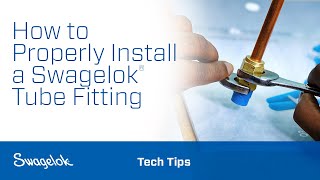 How to Properly Install a Swagelok® Tube Fitting [upl. by Alboran232]