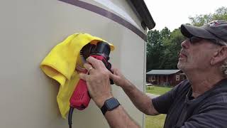 How to remove fiberglass oxidation from your RV exterior [upl. by Gass]