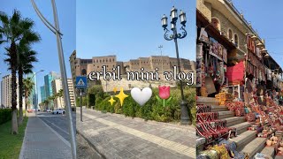 kurdish vlog in ERBIL  qaisary ✨️🎀 Cafe shop ✨️🌷Erbil city ✨️💗minivlog kurdishvlog erbilvlog [upl. by Clevey]