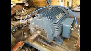 25hp 3 phase motor run from single phase can it be done  cheap 3 phase supply [upl. by Robbie]