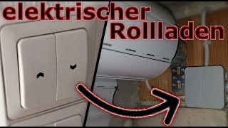 ⚡ elektrischer Rollladen  Rohrmotor anschließen  Rollladenmotor installieren  Motor  Anleitung 💡 [upl. by Birmingham684]