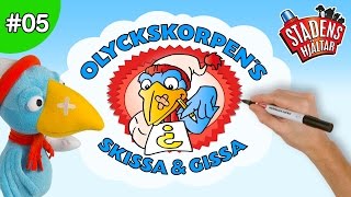 Stadens Hjältar  Ep 05 Skissa amp Gissa med Olyckskorpen [upl. by Alyakam592]