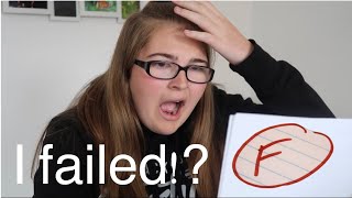 Reacting To My GCSE Results 2018 ACTUALLY FAILEDBeccaLouise [upl. by Humfrid635]