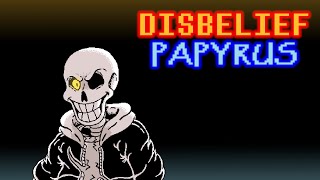 DISBELIEF PAPYRUS OST CHIPTUNE Achievement Menu Theme [upl. by Sellma]