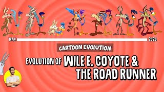 Evolution of WILE E COYOTE amp ROAD RUNNER  71 Years Explained  CARTOON EVOLUTION [upl. by Ahseyd669]