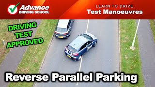 Reverse Parallel Parking  2024 UK Driving Test Manoeuvres [upl. by Nosneh]