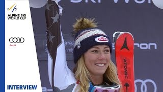 Mikaela Shiffrin  quotI preferred to avoid risksquot  Ladies Slalom  Spindleruv  FIS Alpine [upl. by Tedric]