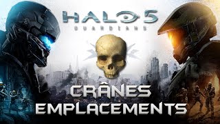 Halo 5 Guardians  Emplacements des 13 Crânes  Tuto [upl. by Noble332]