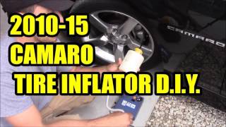 5TH Generation Camaro Tire Inflator DIY [upl. by Marta]