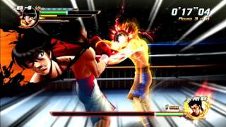 Hajime No Ippo The Fighting PS3 Miyata vs Sawamura [upl. by Ogren]