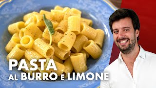 Pasta al burro e limone di Chef Cristiano Tomei DESPERATE HOUSEWIVES [upl. by Nurav]