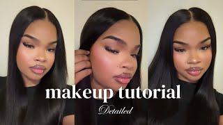 My FLAWLESS Makeup Routine  InDepth amp DETAILED [upl. by Hertzfeld]