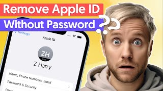 How to Remove Apple ID from iPhone without Password 2024 [upl. by Coltson]