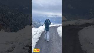 Uda dil befikra…youtube shortsvideo travel youtubeshorts snow fun [upl. by Areikahs701]