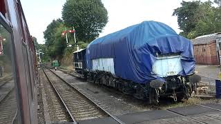 departure from Bewdley Onboard 75069 [upl. by Weatherby]