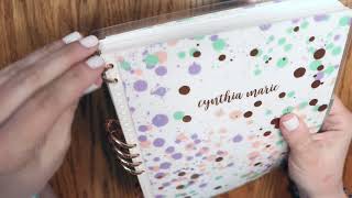 Organizational Idea Converting ErinCondren Binder Planner to Loose Leaf Rings [upl. by Satsok429]