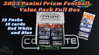 2023 Panini Prizm Football value pack box [upl. by Llennol]