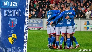 J25  US Concarneau  Stade Briochin 10 le résumé  National FFF 20222023 [upl. by Jinny]