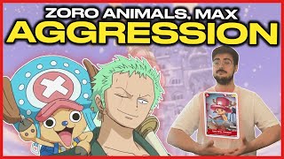 LE DECK AGGRO LE PLUS SURCÔTÉ DU FORMAT  🤔  Deck Building Zoro Animals OP08  OPTCG Meta [upl. by Ackley]