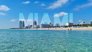 MIAMI  4K  Holiday in South Beach [upl. by Perice]