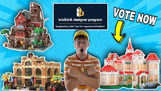 GO VOTE  300 New LEGO Bricklink Designer Series 6 Sets [upl. by Pastelki]