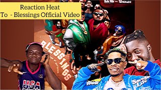 Shatta wale ft Amerado  Blessings official video reaction [upl. by Annirak]