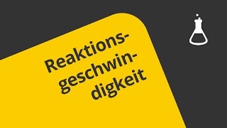 Reaktionsgeschwindigkeit und Reaktionsordnung ein Überblick  Chemie  Physikalische Chemie [upl. by Ahsemot]