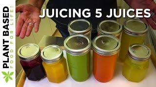 Easy Weight Loss Juicing Recipes  Weight Loss Juice Cleanse  Juice Detox Recipes [upl. by Meraree]