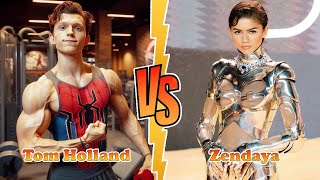 Tom Holland VS Zendaya Transformation ★ From Baby To 2024 [upl. by Nnahgiel]