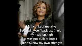 I didnt know my own strength Whitney Houston with lyrics [upl. by Castor202]